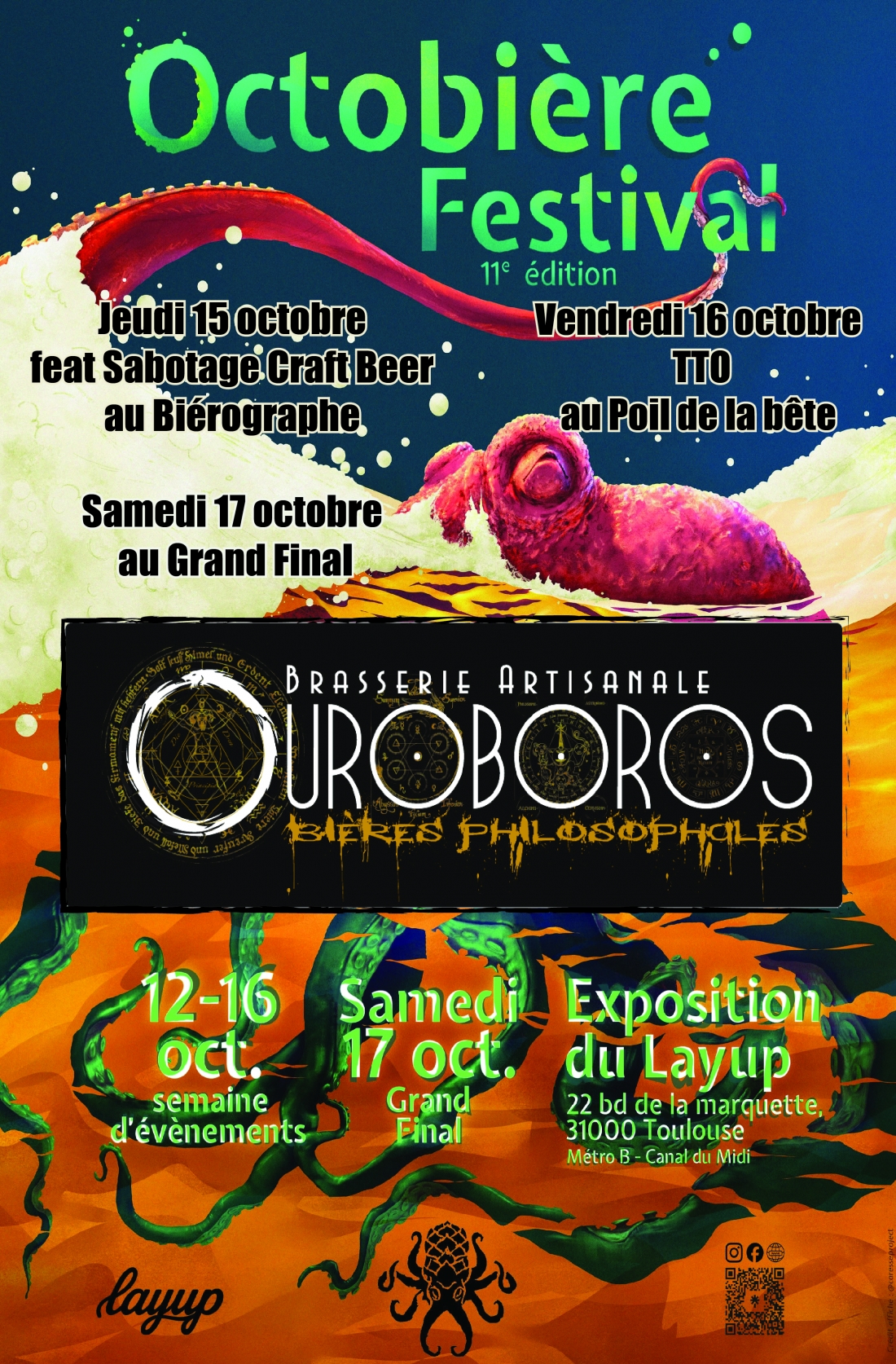 Octobière Festival Toulouse